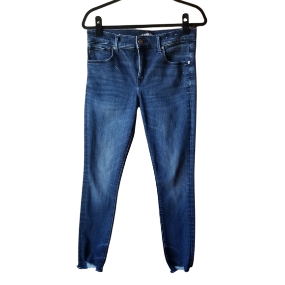 Express Stretch + Denim Perfect Ankle Leggings Mid Rise Jeans Size 8R